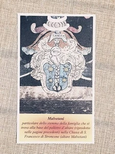 Malvetani Famiglia nobile Stemma Annuario della nobiltà e Giornale araldico - Imagen 1 de 1