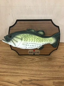 VTG BIG MOUTH BILLY BASS Singing & Moving Tested /Works Wall Hang Or Stand 1999 - Picture 1 of 3