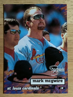 1998 SkyBox Dugout Axcess #41 Mark McGwire - Imagem 1 de 2