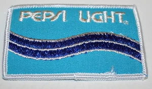Vintage Pepsi Light Diet Soda Distributore Camicia Patch Cappello Anni 70 - Foto 1 di 1