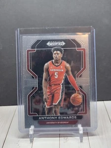 2022 Panini Prizm Draft Picks #3 Anthony Edwards Georgia Basketball Card  - Bild 1 von 2