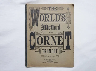 World’s Method Cornet & Trumpet Volume 1 by Jean White (1887) - Image 1 of 4