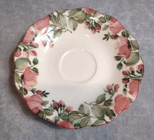 VTG, Nikko, Fine Tableware, "Precious" Pink, Floral, Tea, Saucer, Plate, Cottage - Picture 1 of 6