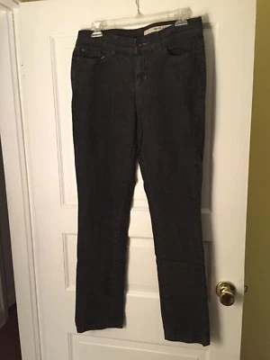 Dkny Ladies Grayish Black Skinny Jeans Size 10 - Image 1 of 4