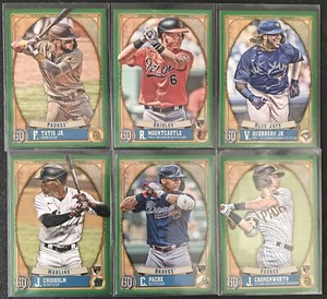 2021 Topps Gypsy Queen GREEN Parallels - YOU PICK - Top Rookies - 20% off 3+!