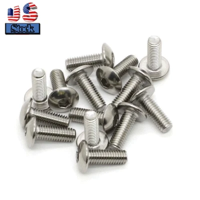 Chrome Fender Bolt Screw For Yamaha Banshee 350 Blaster Warrior Raptor YFZ450 US Foto 1 de 4