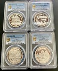 Egypt Ah1415-1994 5 Pounds - Protect Our World - Pcgs Pr69Dcam - Beautiful Set!