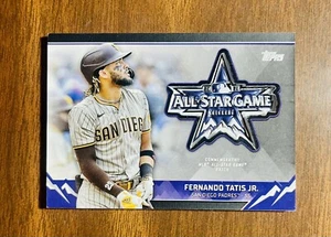 2021 Topps Update Fernando Tatis All-Star Sleeve Patch Relic Black (#/199) - Picture 1 of 2