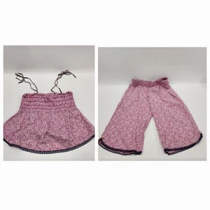 Liberty of London for Target Pajama Set Pink Floral Size M Two Peice Cami  Short - Picture 1 of 19