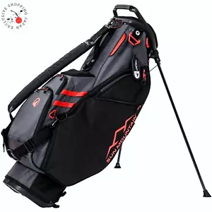 Honma Golf Sun Mountain Light Carry Stand Bag 9in Lightweight 2025 Black/Gray - Picture 1 of 9