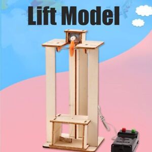 Kits For Children Science Experiment Lift Model Physics Learning Elevator Toy