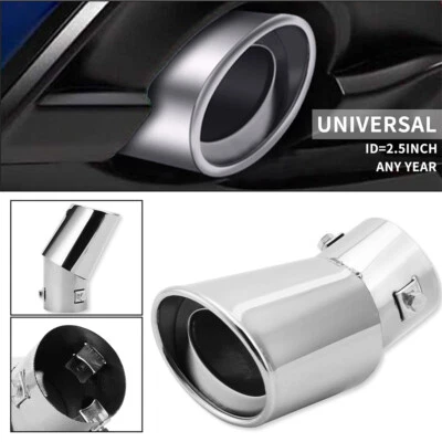 Car Stainless Steel Rear Exhaust Pipe Tail Titanium Muffler Tip For HONDA CRV - Image 1 of 4