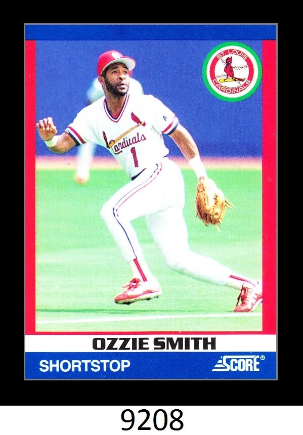 1-1991 SCORE 100 HOTTEST PLAYERS BOX SET OZZIE SMITH CARDINALS CARD#18 - Image 1 of 1