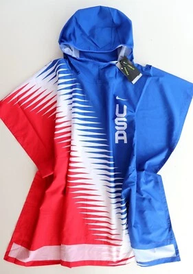 NIKE TEAM USA MARATHONER RACE HOODED REPEL PONCHO JACKET CV0431-657 UNISEX S/M - Image 1 of 4
