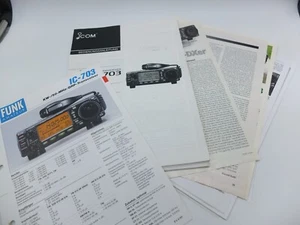 Manual de instrucciones ICOM IC 703 ¡EXCELENTE!!! ¡Mira!!! - Imagen 1 de 1