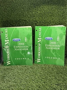 2008 Ford Expedition/Lincoln Navigator Workshop Manual Set Original Factory OEM - Picture 1 of 9
