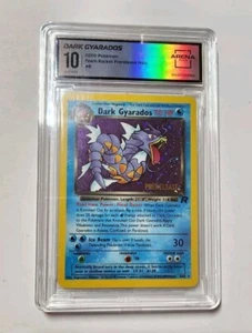 ARENA - 10 GEM MINT Dark Gyarados Team Rocket 8/82 Prerelease Promo Pokemon Card - Picture 1 of 5