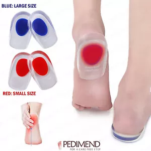 Pedimend™ 2X Silicone Heel Pads for Heel Pain, Bone Spur & Achilles Pain Relief - Picture 1 of 14