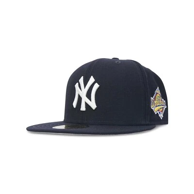 New York Yankees New Era 1996 World Series Cooperstown Navy 5950 Fitted Hat Cap - Image 1 of 4