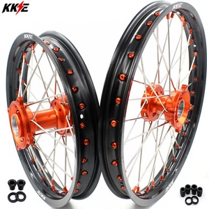 KKE 19/16 Kids Big Wheels Rims for KTM85 SX 2003-2020 / Husqvarna TC85 2014-2020 - Picture 1 of 12