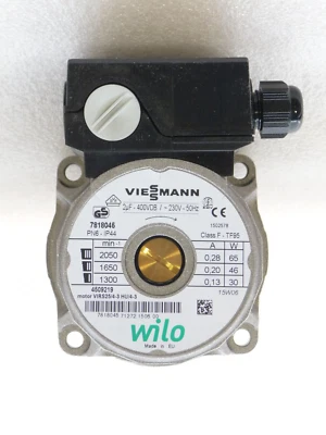 Testa pompa Wilo Viessmann VIRS 25 / 4 - 3 HU 4/3 4509219 usata 7818045 P731B - Immagine 1 di 3