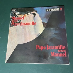 Manuel Meets Pepe Jaramillo Vinyl LP Studio 2 Quadrophonic EMI Columbia TWO-359 - Foto 1 di 6