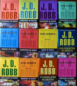 ONE DOZEN Lot J D Robb IN DEATH Series by Nora Roberts HARDCOVER BOOKS Excellent - Picture 1 of 9