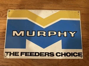 Vintage Murphy Feed Metal Sign - Picture 1 of 4