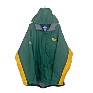 NFL Reebok Team Apparel On Field Green Bay Packers Starter Jacket verde uomo 2XL - Foto 1 di 10