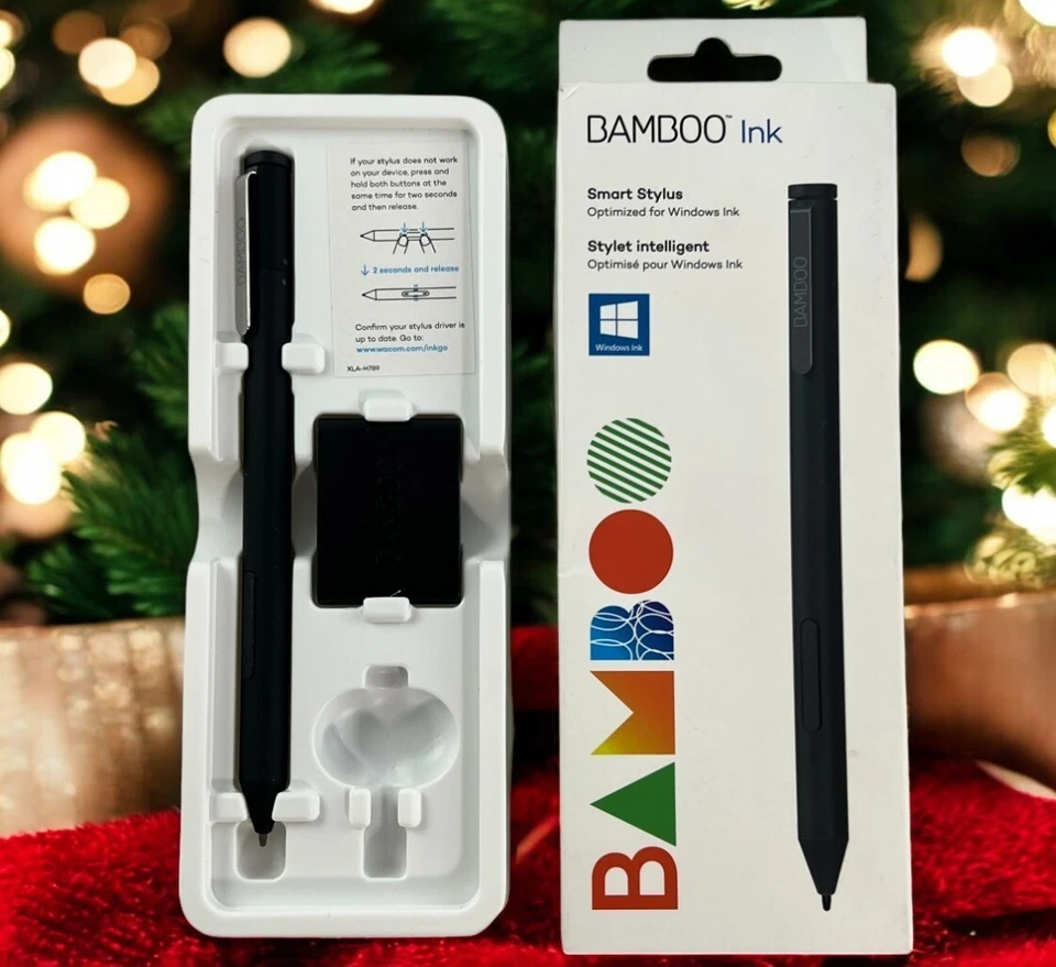 Bamboo Ink Smart Stylus Pen for Microsoft Surface Pro 11,10,9,8,7,6,5,4,3,Laptop - Image 1 of 4