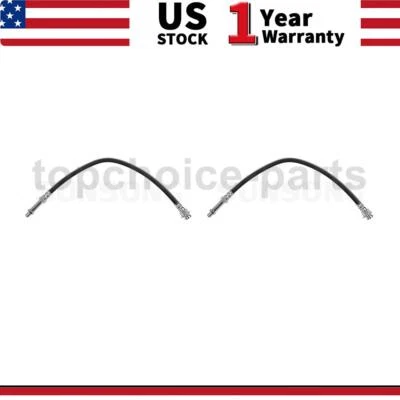 Front Brake Hydraulic Hose 2X Fits 1966 1967 1968 1969 1970 1971 Ford F-100 - Image 1 of 4