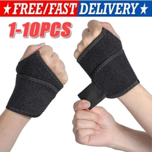 Handgelenk Handbandage Unterstützung Karpaltunnel Verstauchung Arthritis Gymnastikschiene links/rechts - Bild 1 von 10