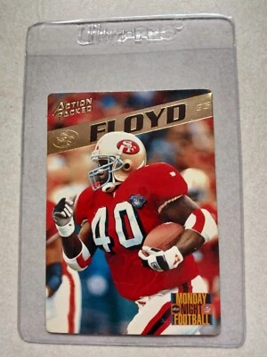 1995 Pinnacle Action Packed MNF William Floyd San Francisco 49ers #11 NM/Mint - Image 1 of 2