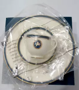 NOS 1993 Star Trek USS Enterprise NCC1701 Pfaltzgraff Bone China 3-Pc Buffet Set - Picture 1 of 11