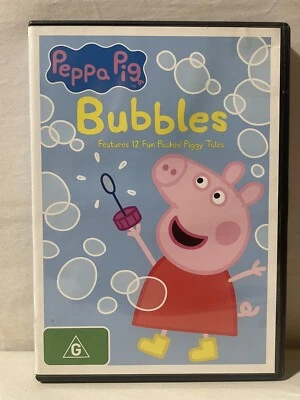 Peppa Pig | Bubbles DVD 2003 Feat 12 Fun Packed Piggy Tales PAL Region 4 - image 1 of 3