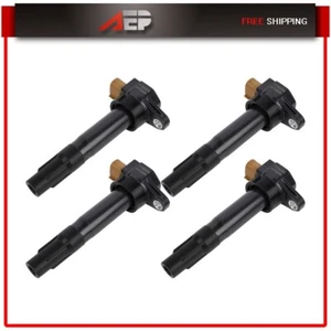 4 Ignition Coils For Suzuki Swift 1.6L 2013-2016 Suzuki Kizashi 2.4L 2010-2013 - Picture 1 of 3