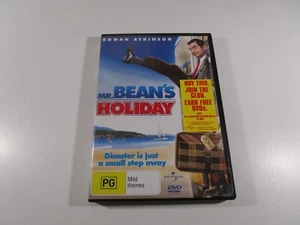 DVD de vacaciones de Mr Bean región 4 película PAL Rowan Atkinson Willem Dafoe - Imagen 1 de 6