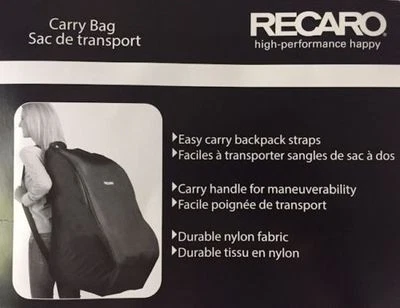 Recaro High Performance Happy Car Seat Carry Travel Bag Brand New!! - Image 1 of 3