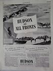 1943+Hudson+Motor+Car+Co+WWII+military+airplane+boats+all+fronts+vintage+ad