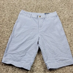 Polo Ralph Lauren Shorts Boys 12 Blue Chino Preppy Childrenswear Youth School - Picture 1 of 8