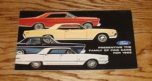 Original 1966 Ford Lincoln Mercury Full Line Sales Brochure Mustang Thunderbird - Picture 1 of 3