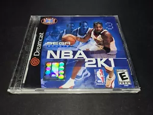 NBA 2K1 Etiqueta Negra Original Lanzamiento Minorista Sega Dreamcast DC ¡NUEVO SELLADO! - Imagen 1 de 6