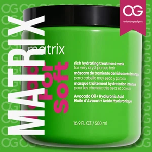 ๐ MATRIX Food For Soft Rich Hydrating Mask 16.9oz โ Deep Moisture & Shine โจ - Picture 1 of 1