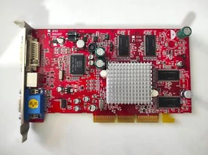 TUL R92DV Ati Radeon 9200 AGP 128MB VGA DVI Graphics Card - Picture 1 of 6