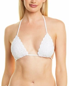 NEW Frankies Bikinis Crochet Fiona cheeky bottom XS and Haze Tri Top - Picture 1 of 7