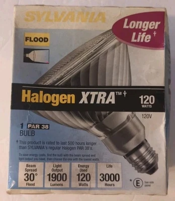 Sylvania - Longer Life Xtra - 120 W - Flood Lamp - Par38 - Image 1 of 3