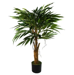 Árbol artificial realista Longifolia Ficus tronco natural - Imagen 1 de 5