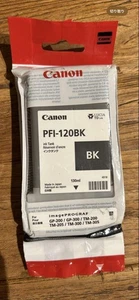 Set Of 2 Inks Canon Pfi-120Bk Pfi-120Y - Picture 1 of 4