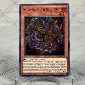 Yugioh Millenium-Eyes Illusionist LED2-DE001 Ultra Rare 1. Auflage LP - Bild 1 von 2