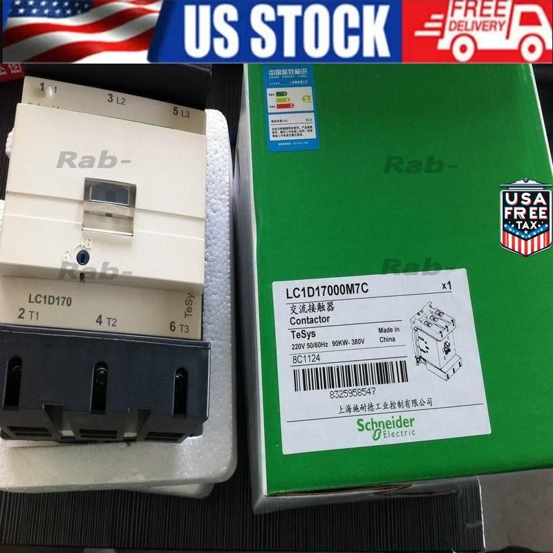 Fst New In Box Schneider LC1-D17000M7C LC1D17000M7C - Image 1 of 1